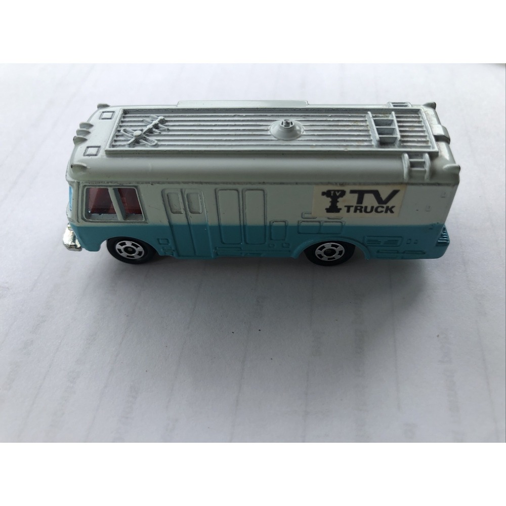 Classic Tomy Tomica No.75 NHK TV-Bus Year 1975 MADE IN JAPAN RARE